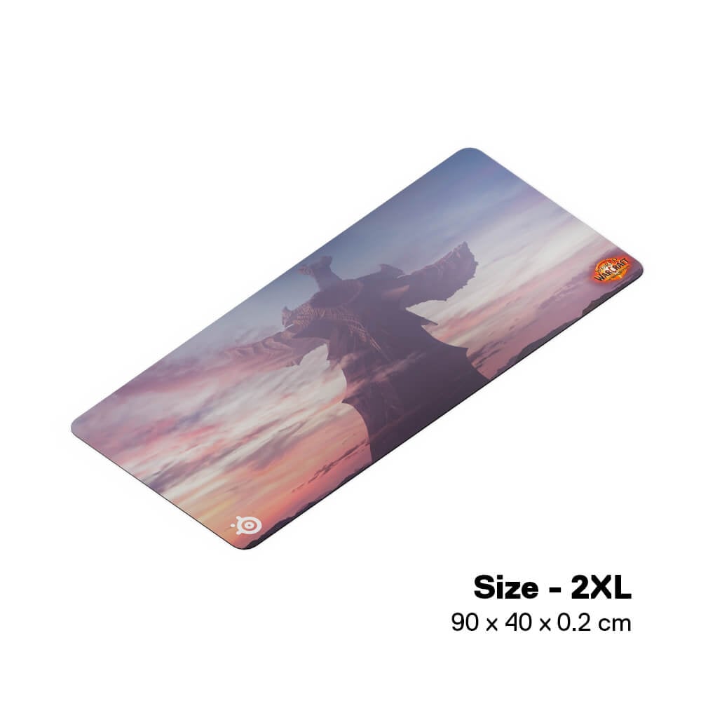แผ่นรองเมาส์ SteelSeries QcK World of Warcraft ไซซ์ 2XL_0